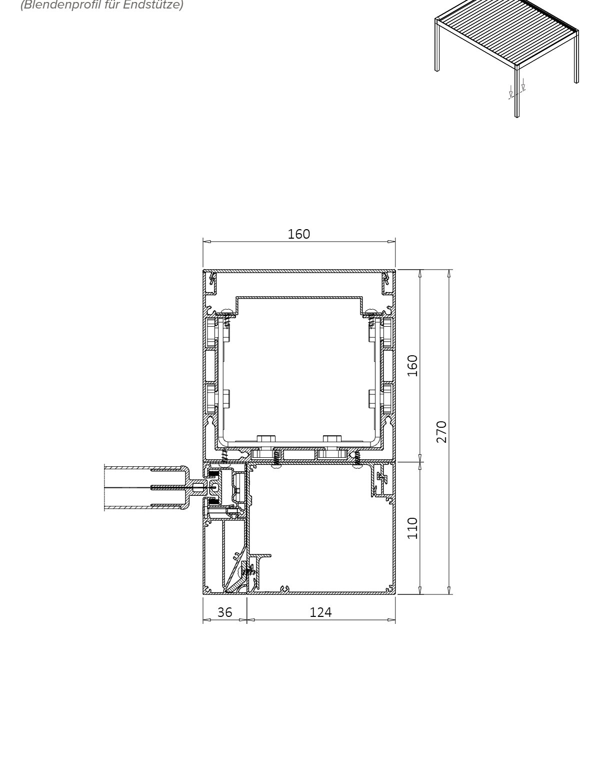 Skylight 2.0 Bauform Ecke