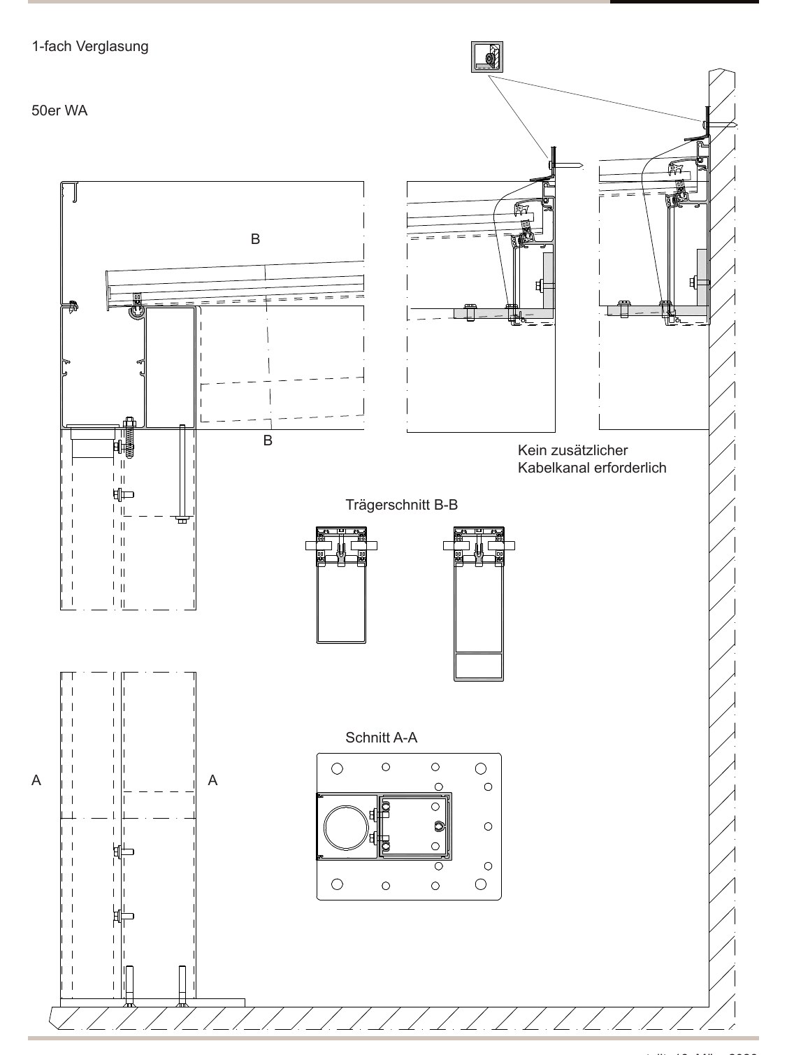 wipro Cielo-Lounge Systemschnitt